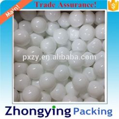 8cm white plastic pit ball, plastic ball pit balls