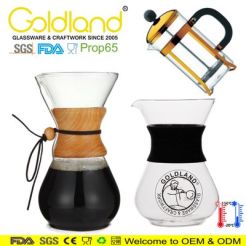 Borosilicate Glass Coffee Maker Glass Coffee Pot Custom Glass Coffee Carafe
