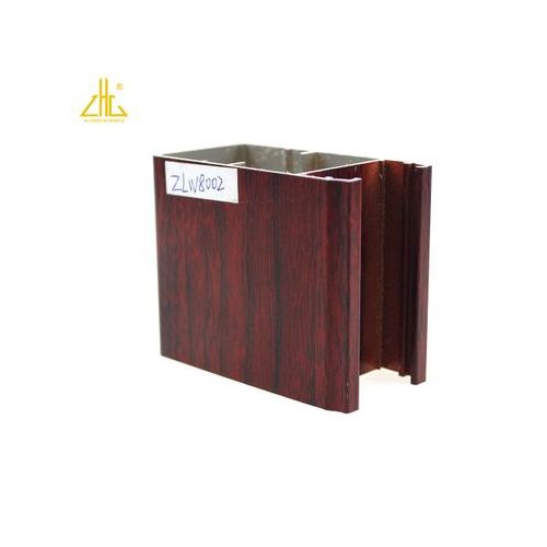 Zhonglian Aluminum Wood Door / Wooden Aluminum Window / Aluminum Clad Wood Windows